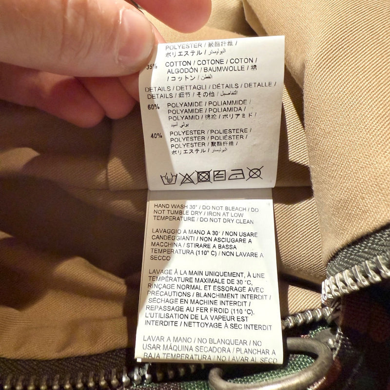 Labels of Off-white Green Camouflage Arrow Print Backpack