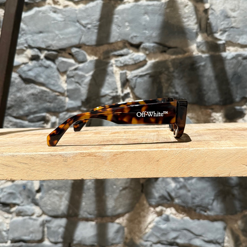 Off-White Havana OERI063 Memphis Logo Sunglasses