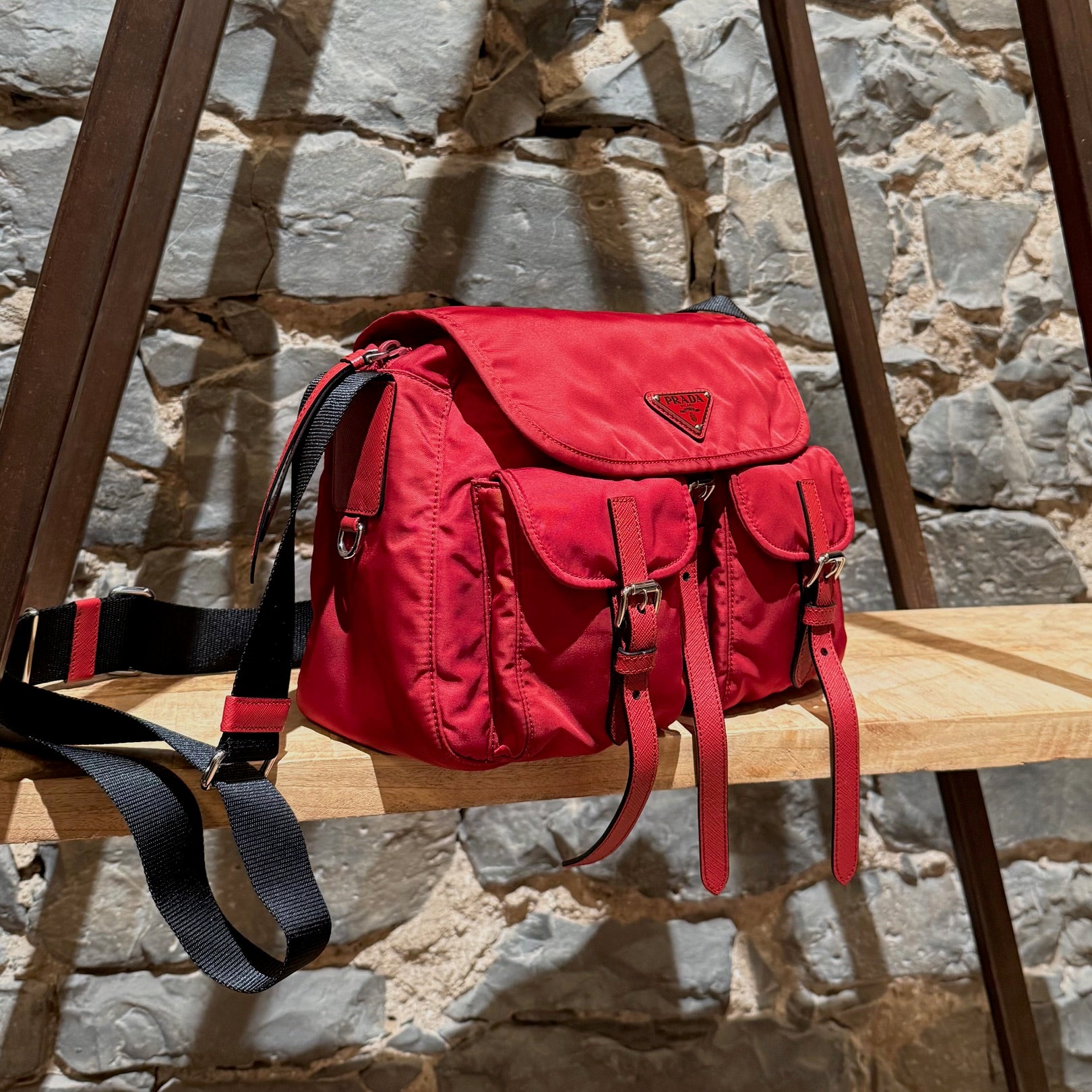 Prada Sacs Rouge Popular Prada Sac 2020 Sac à Bandoulière