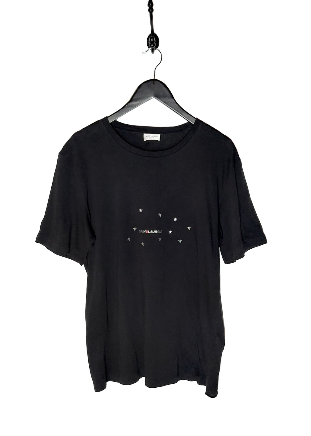 T-shirt Saint Laurent Box Logo avec imprimé constellation d'étoiles