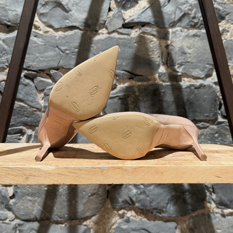 Saint Laurent Nude Patent Anja 100 Pumps