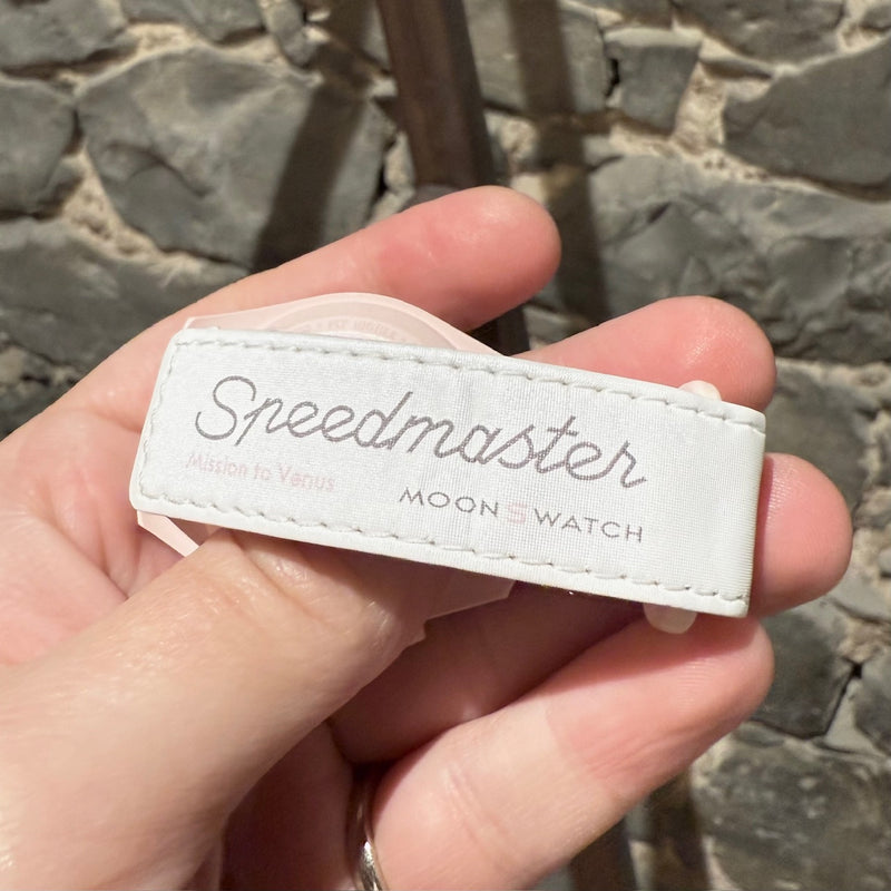 Swatch X Omega "Mission To Venus" White Moonswatch Watch