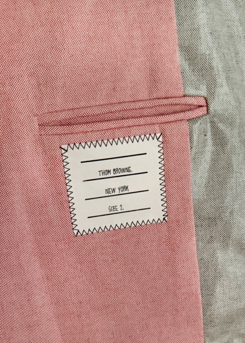 Patch of Thom Browne Coated Cotton Coat