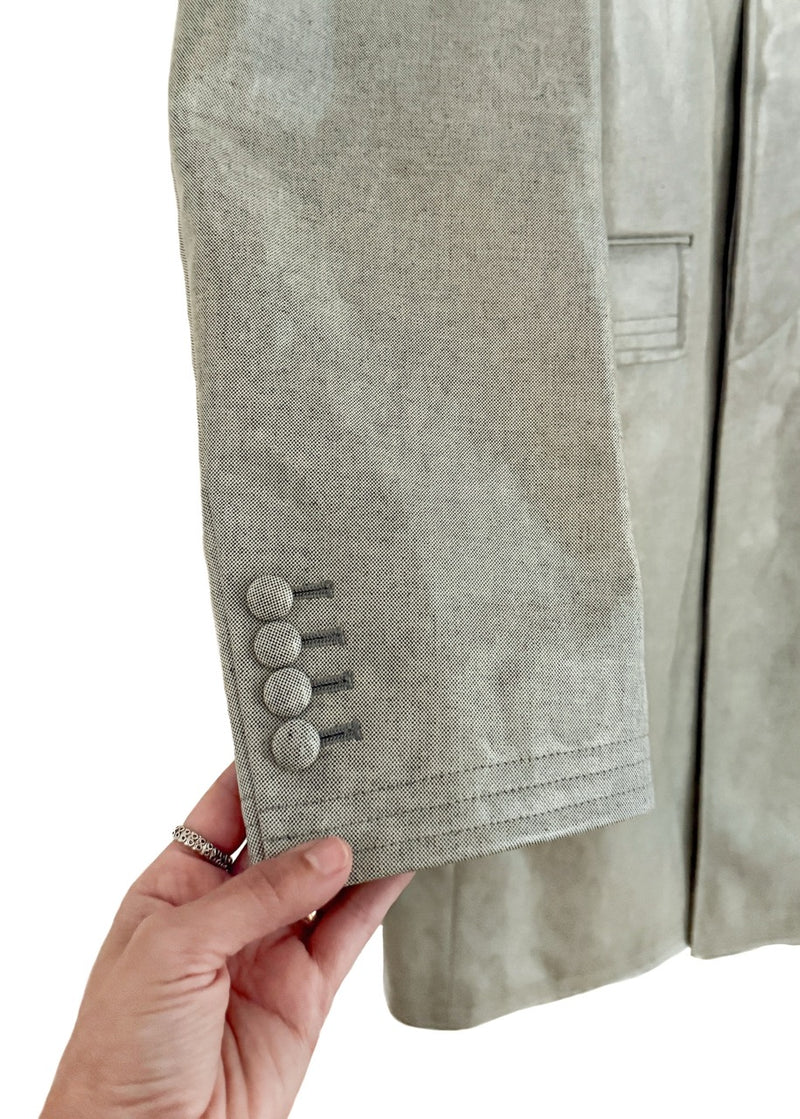 Sleeve of Thom Browne Coated Cotton Coat