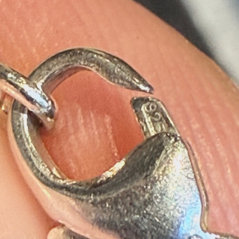 Tiffany & Co Long Infinity Station Sterling Silver Necklace