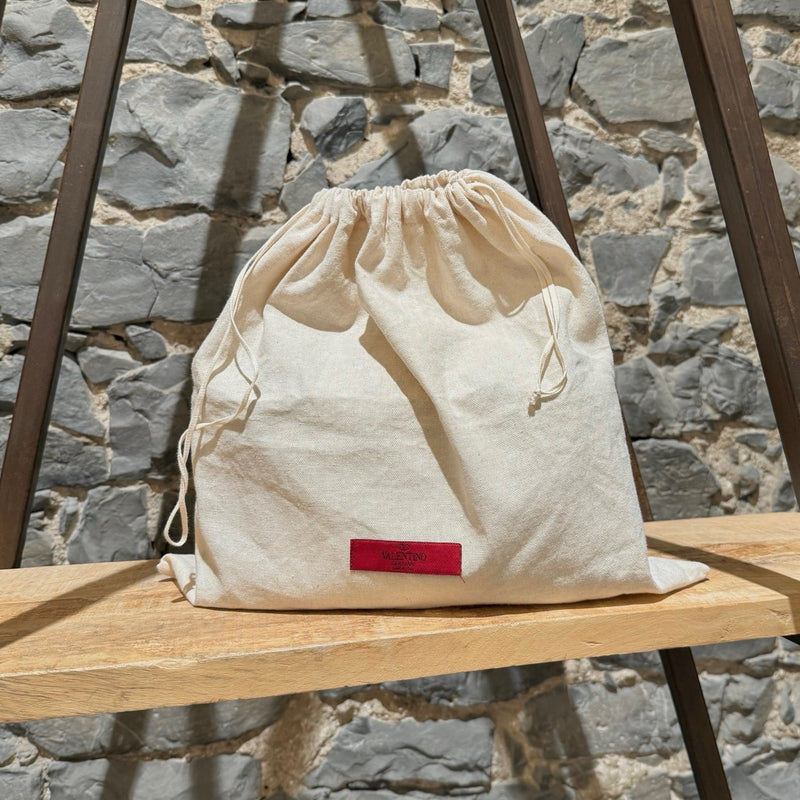 Valentino Black Star Crystal Rolling Rockstud Shoulder Bag