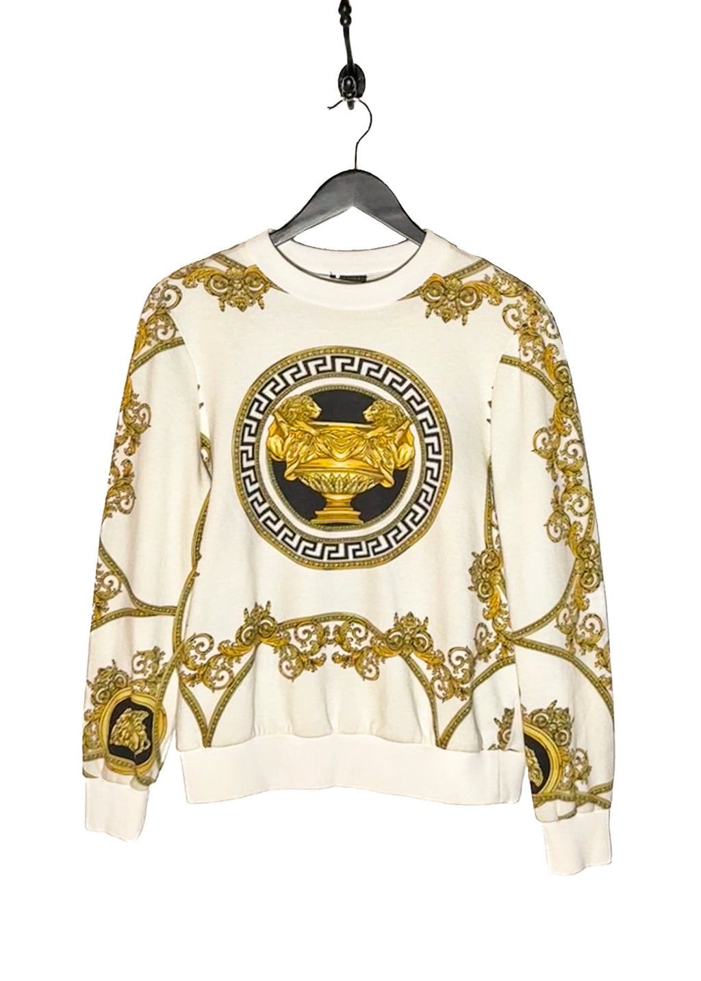 Main photo of Versace Coupe Des Dieux Ivory Sweatshirt