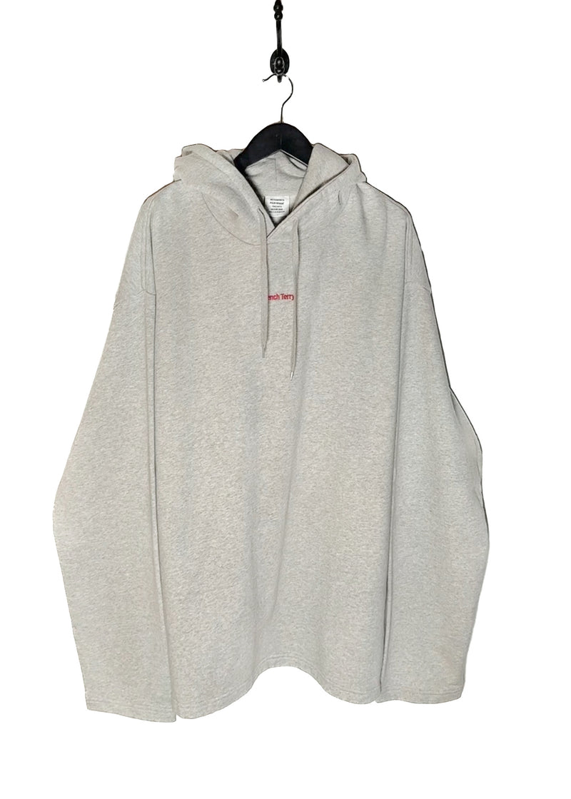 Main photo of Vêtements Grey French Terry Embroidered Hoodie