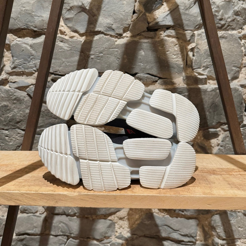 Outsoles of Vetements x Reebok Black Sock Pump Logo High-top Sneakers