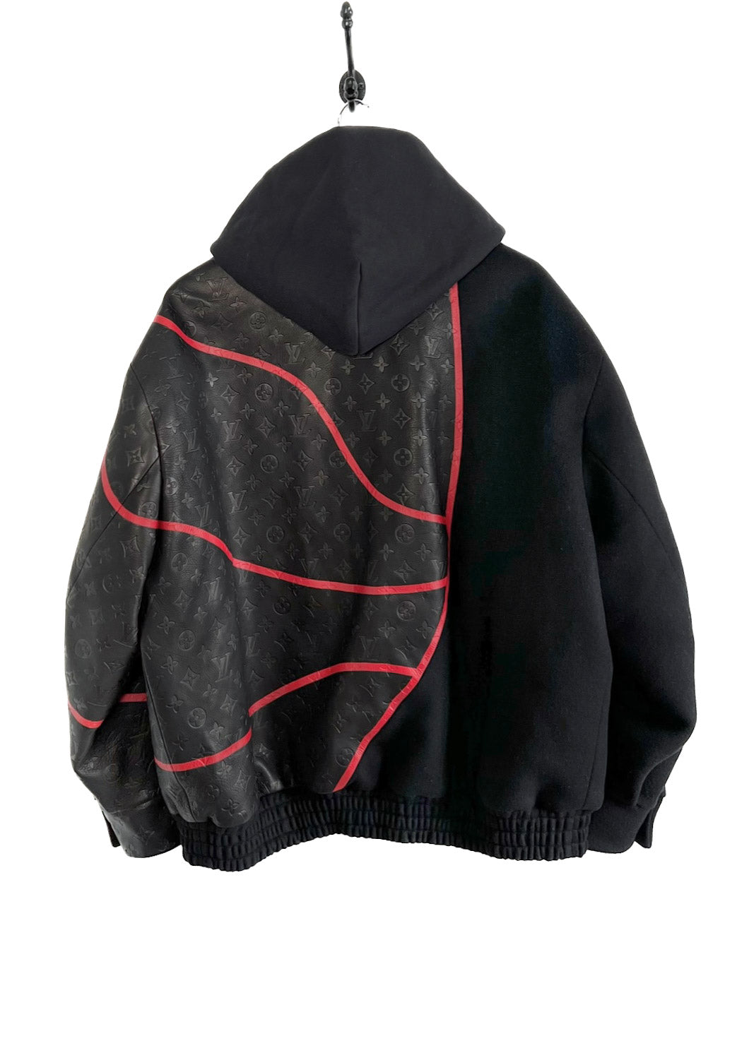 Louis Vuitton 2021-22FW Monogram Collaboration Leather Logo Jackets (1A9JYH)