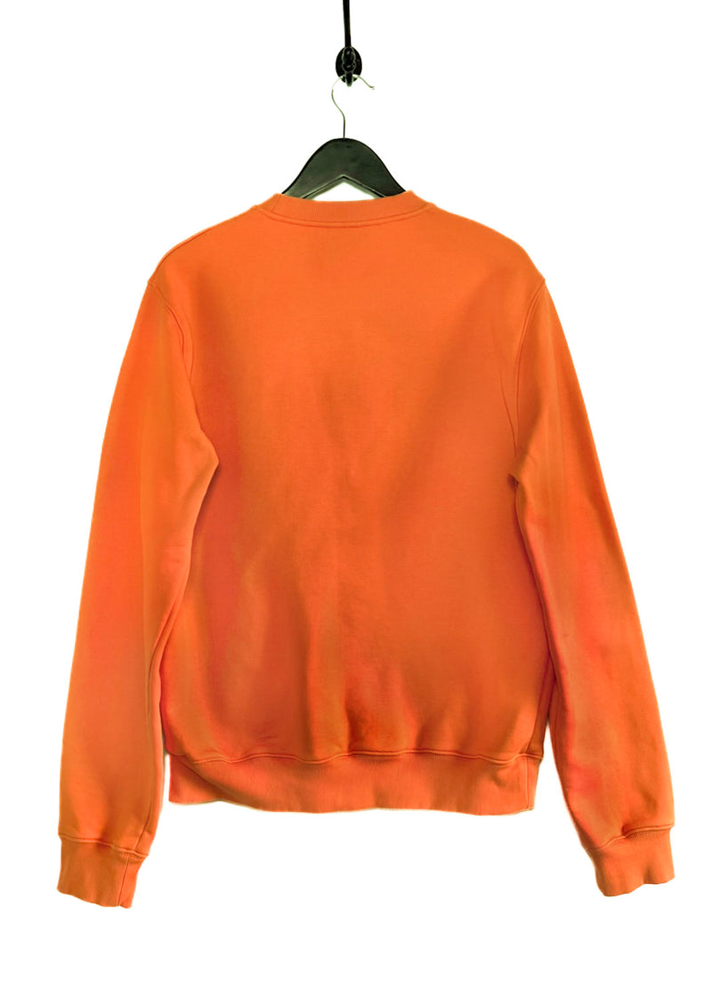 Sweatshirt brodé Dior Icon CD orange