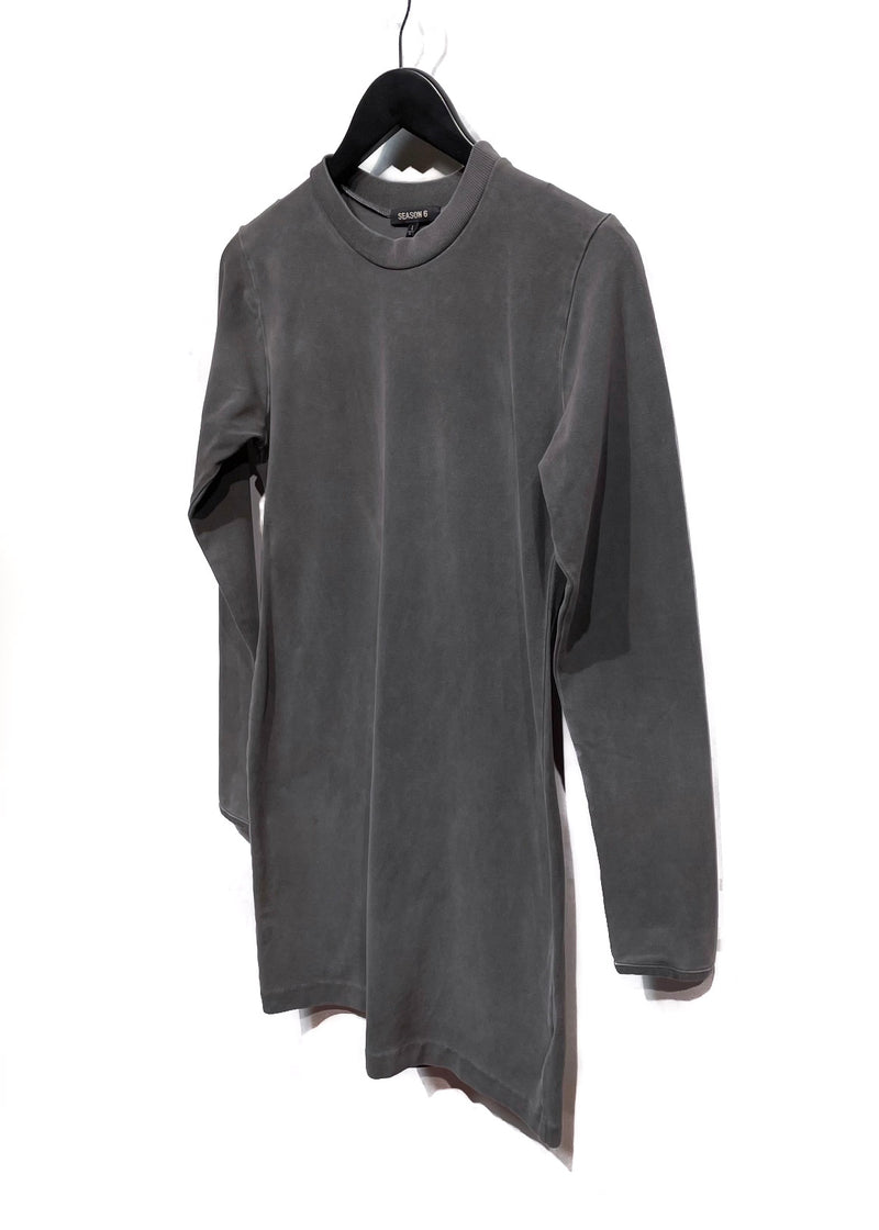 Mini-robe Yeezy Season 6 en jersey gris