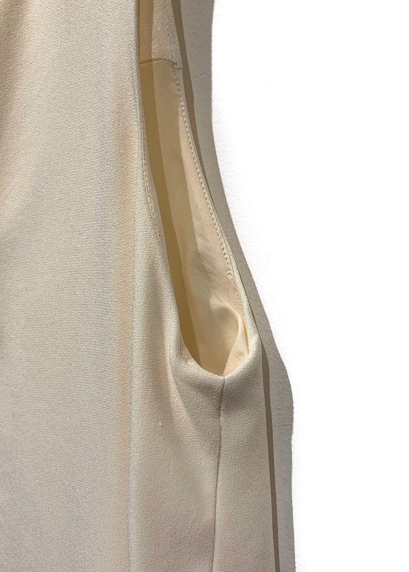 Filippa K Ivory Sleeveless Pocket Dress