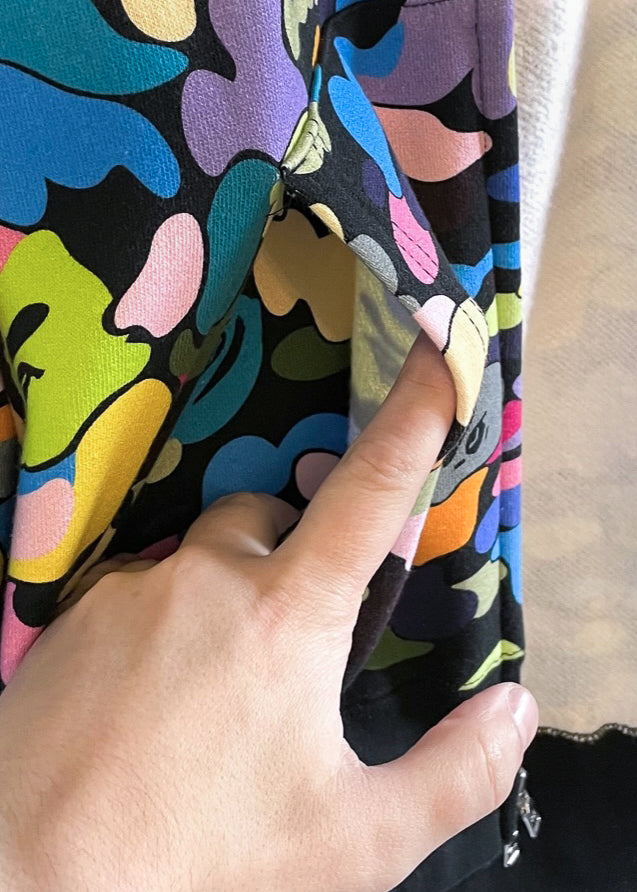 Bape Multicolor Camo Print Shark Hoodie