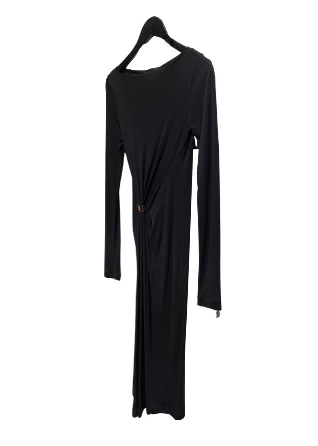 Louis Vuitton Black Long Sleeve Fluid Jersey Dress Boutique LUC.S Louis Vuitton Black Long Sleeve Fluid Jersey Dress Boutique LUC.S
