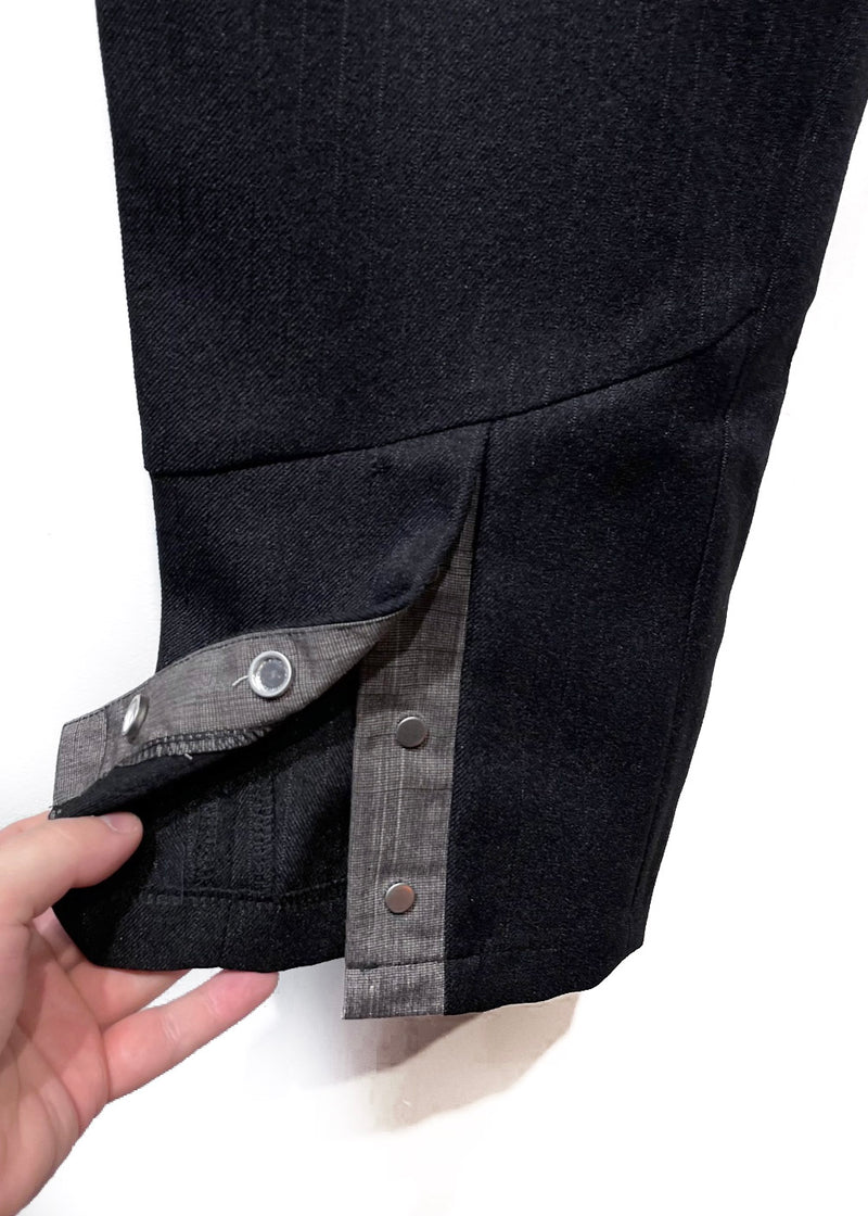 Pantalon de survêtement à cordon de serrage rayé noir Rhude