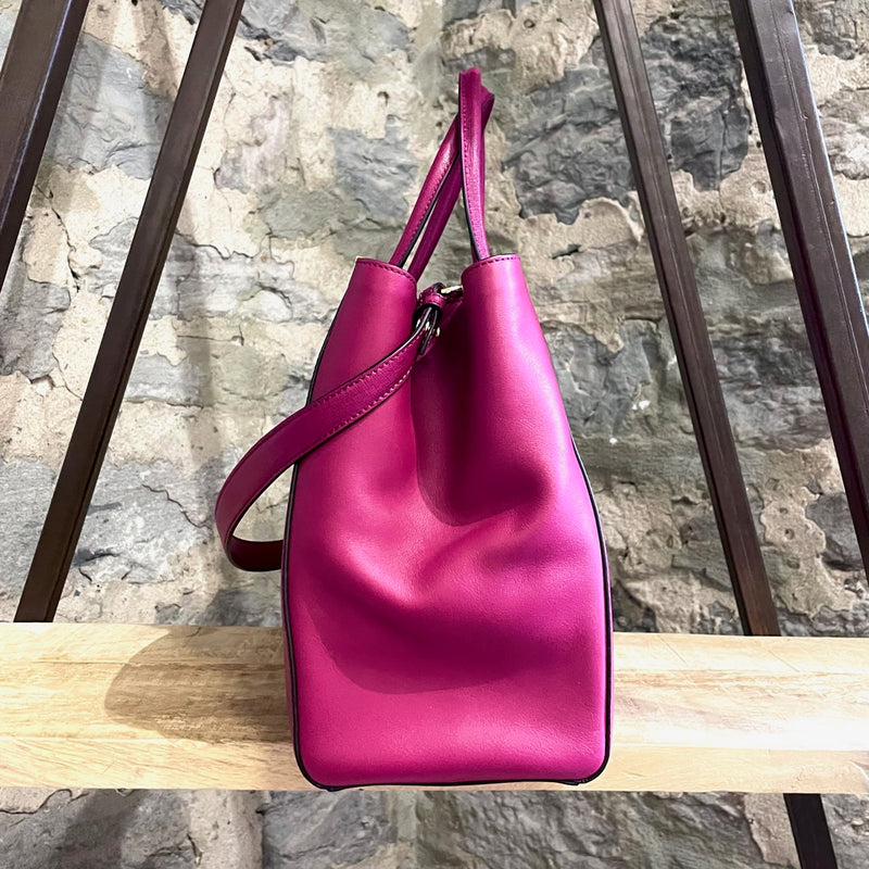 Fendi 2 Jours Medium Raspberry Pink Handbag