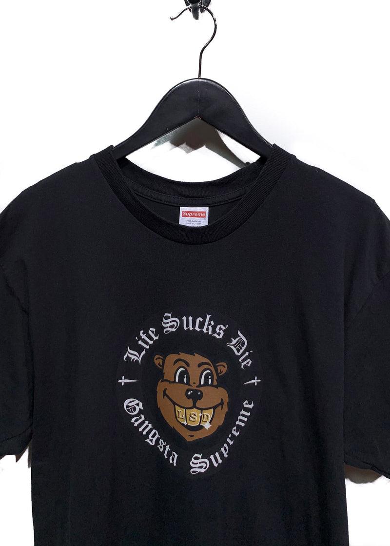 Supreme Beever "Life Sucks Die - Gangsta Supreme" T-shirt