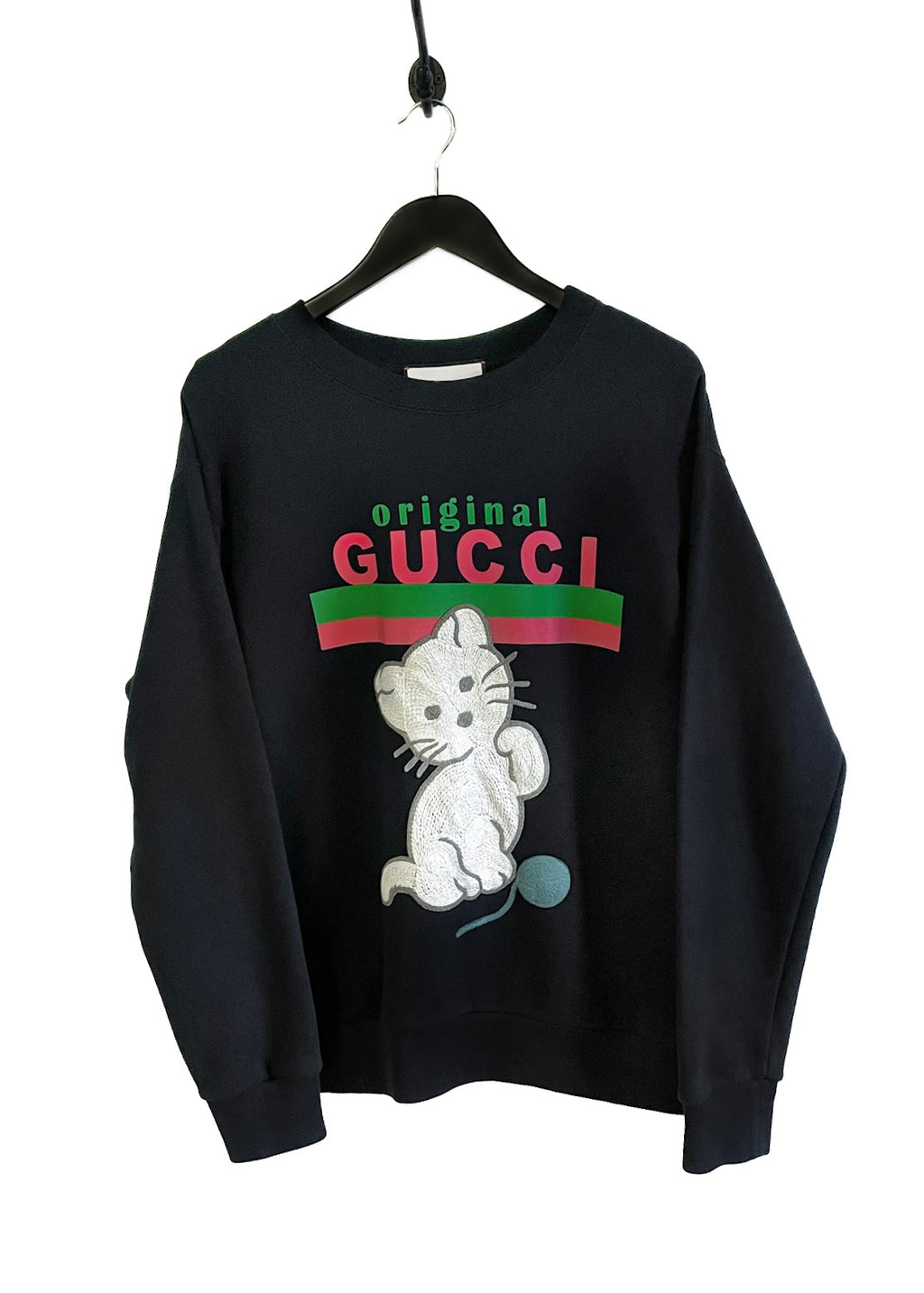 Gucci Black Original Gucci Cat Sweatshirt