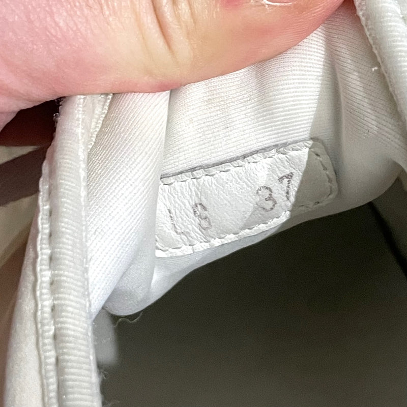 Dior White D-Connect Sneakers