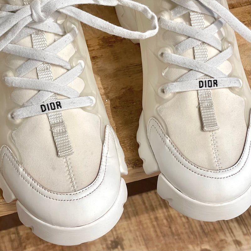 Baskets Dior D-Connect blanches