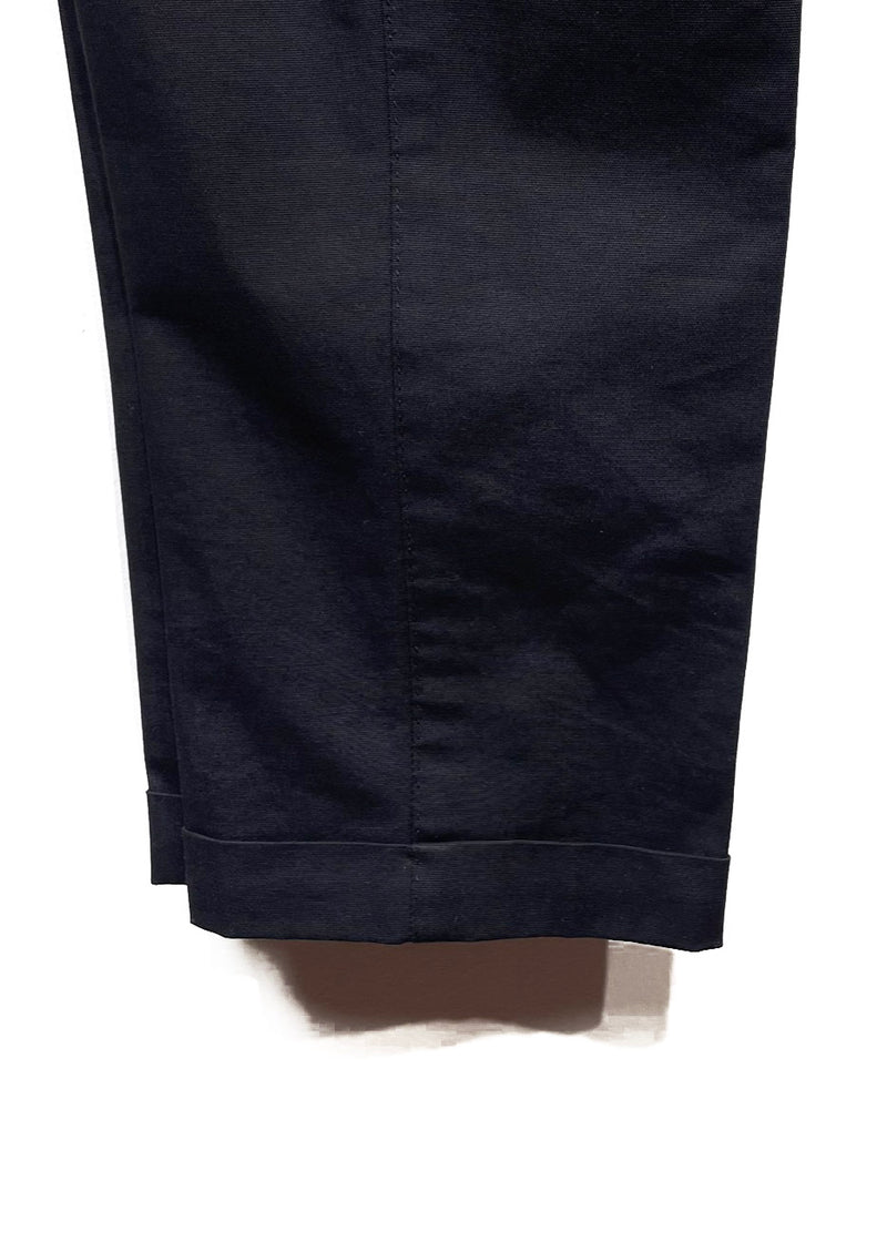 Pantalon chino plissé noir Dolce & Gabbana