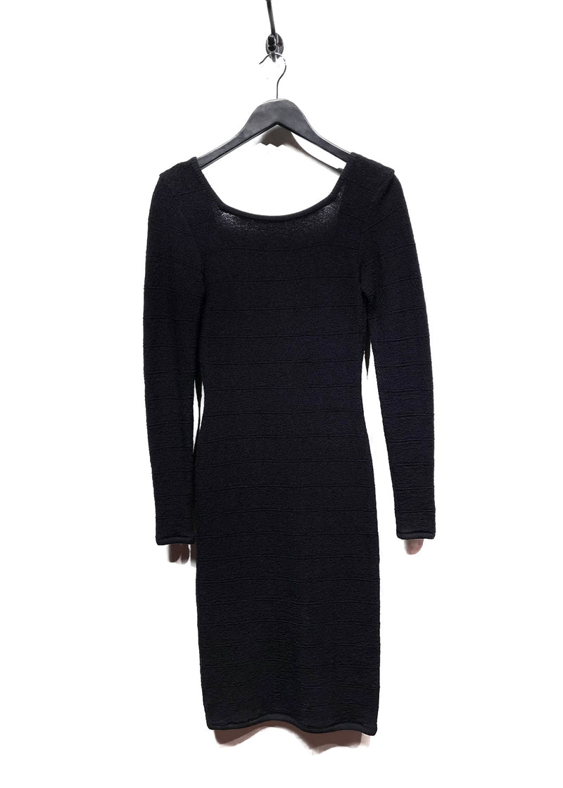 Missoni Black Knit Backless Dress