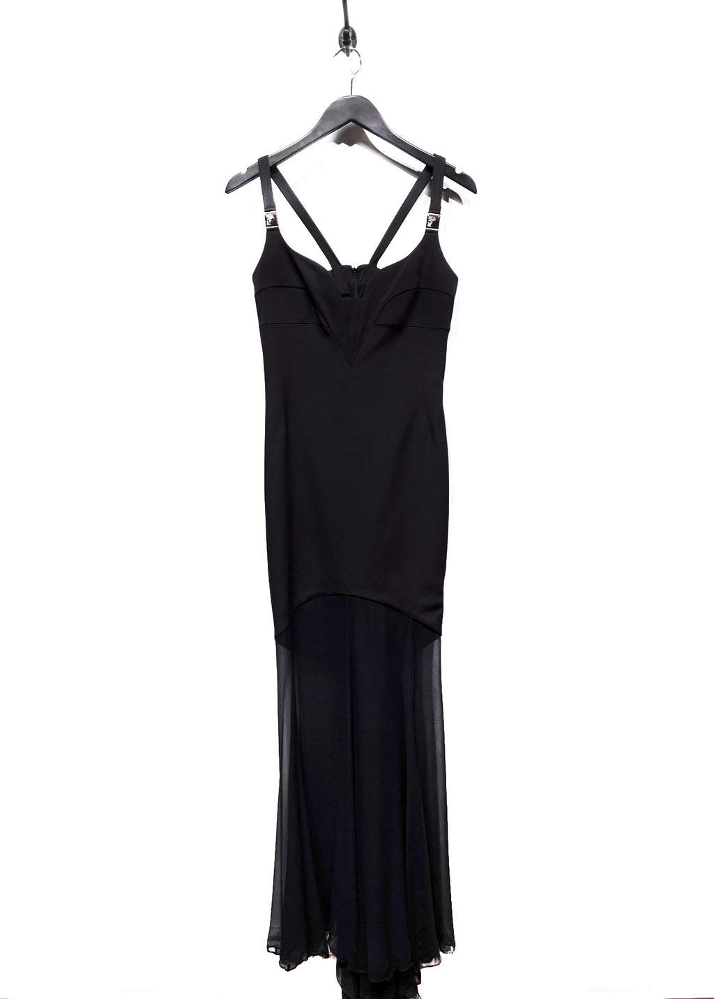 Versace Collection Black Fitted Dress