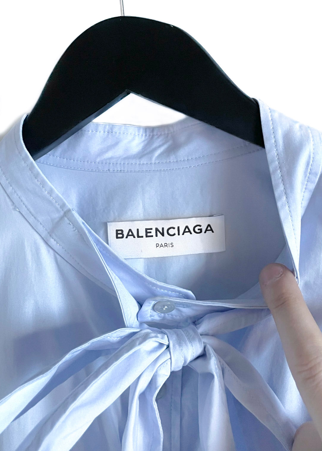 Balenciaga Political Campaign Embroidered Logo Tshirt Light Purple  The  Factory KL