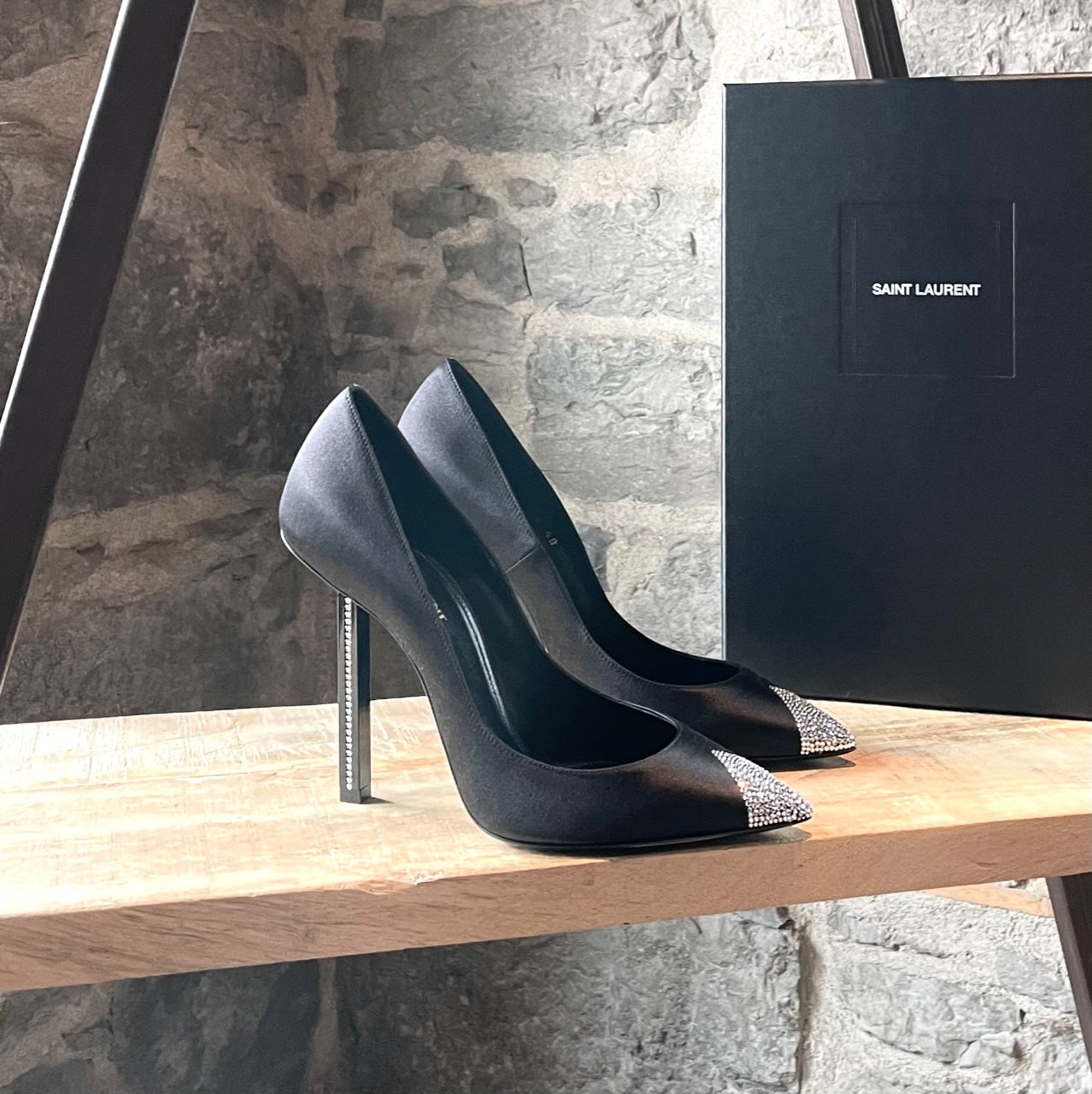 Saint laurent tower pumps Clearance