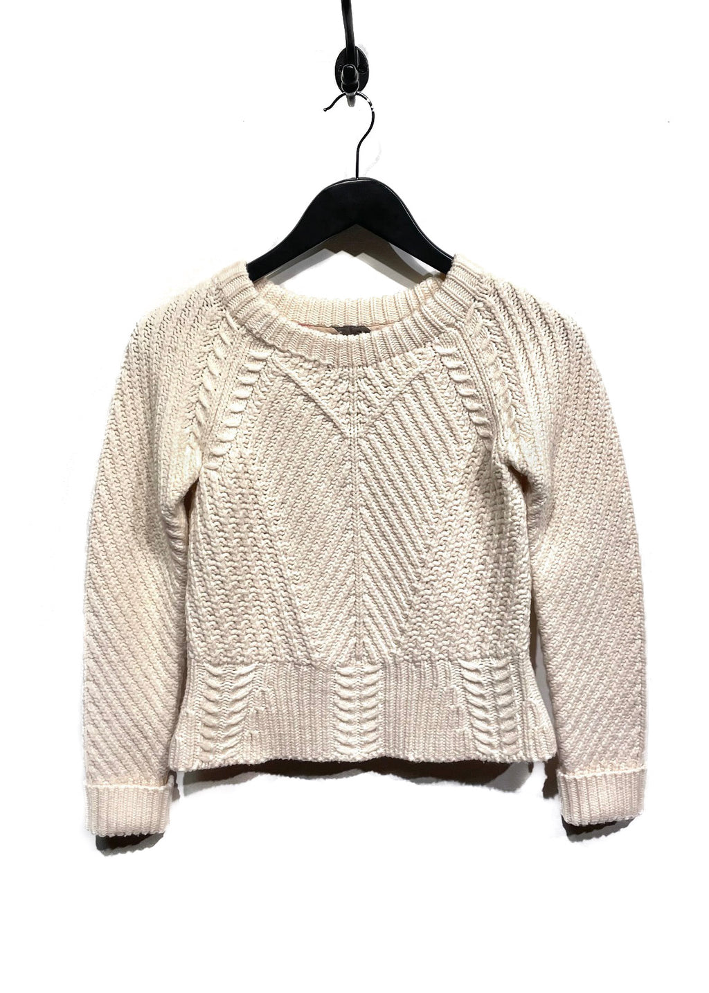 Burberry Brit Ivory Chunky Knit Sweater