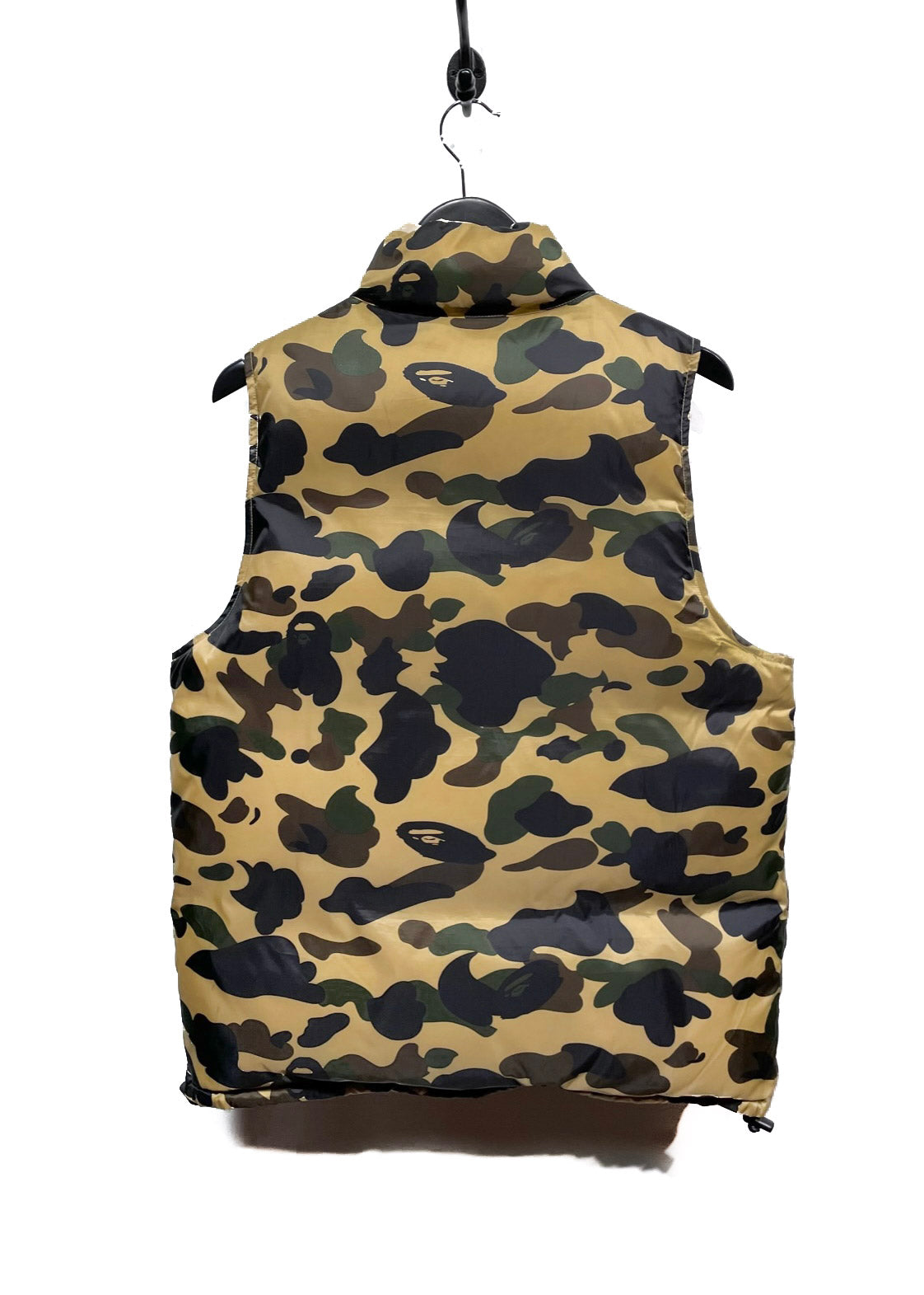 Bape Beige Camouflage Down Vest – Boutique LUC.S