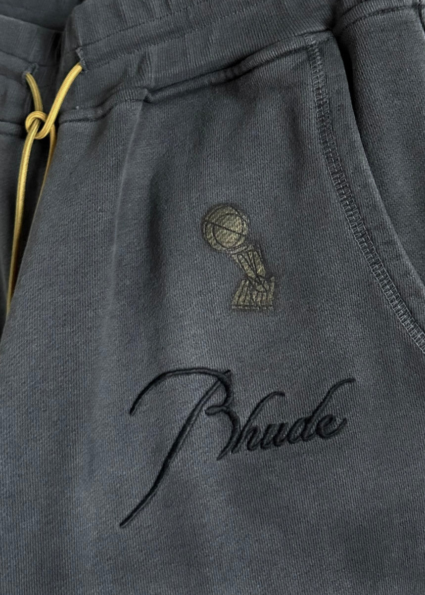 Rhude Dark Grey Logo Lounge Sweatpants – Boutique LUC.S