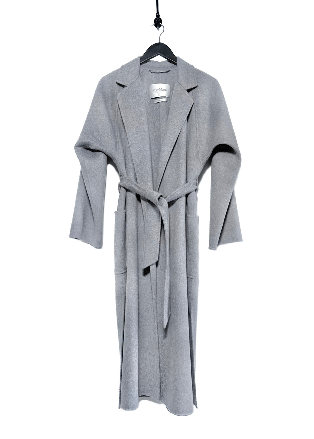 Max Mara Grey Cashmere Ludmilla Coat