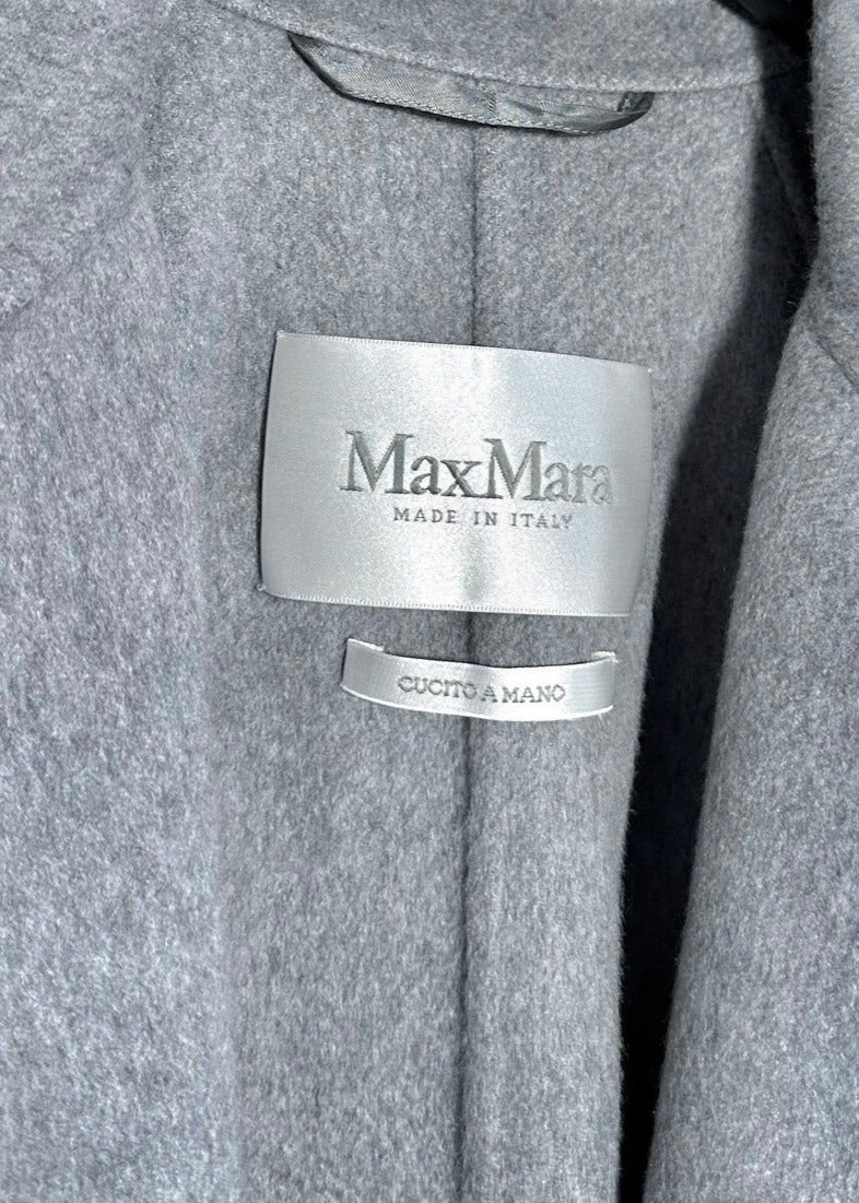 Manteau Marlo en cachemire gris Max Mara