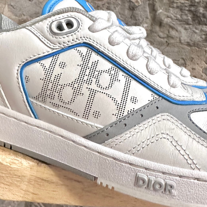 Dior B27 White Blue Low-top Sneakers