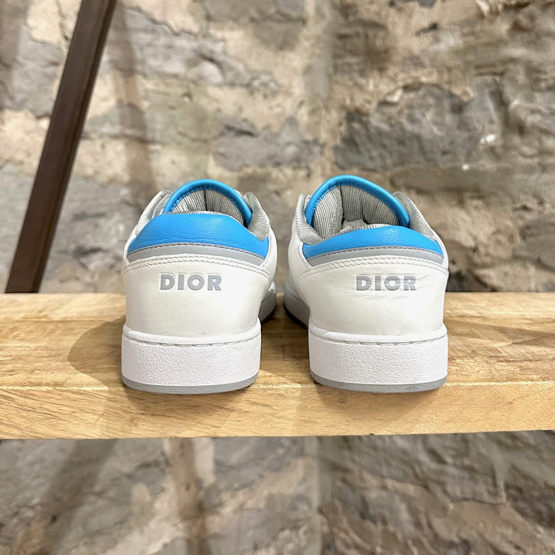 Dior B27 White Blue Low-top Sneakers