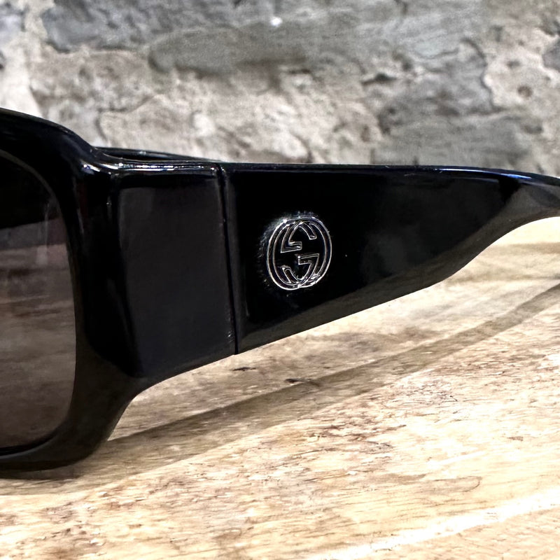 Gucci GG 2592 Black Interlocking G Acetate Sunglasses