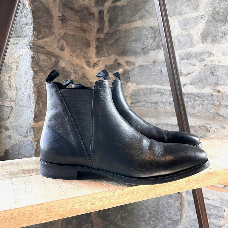Acne Studios Black Leather Boots
