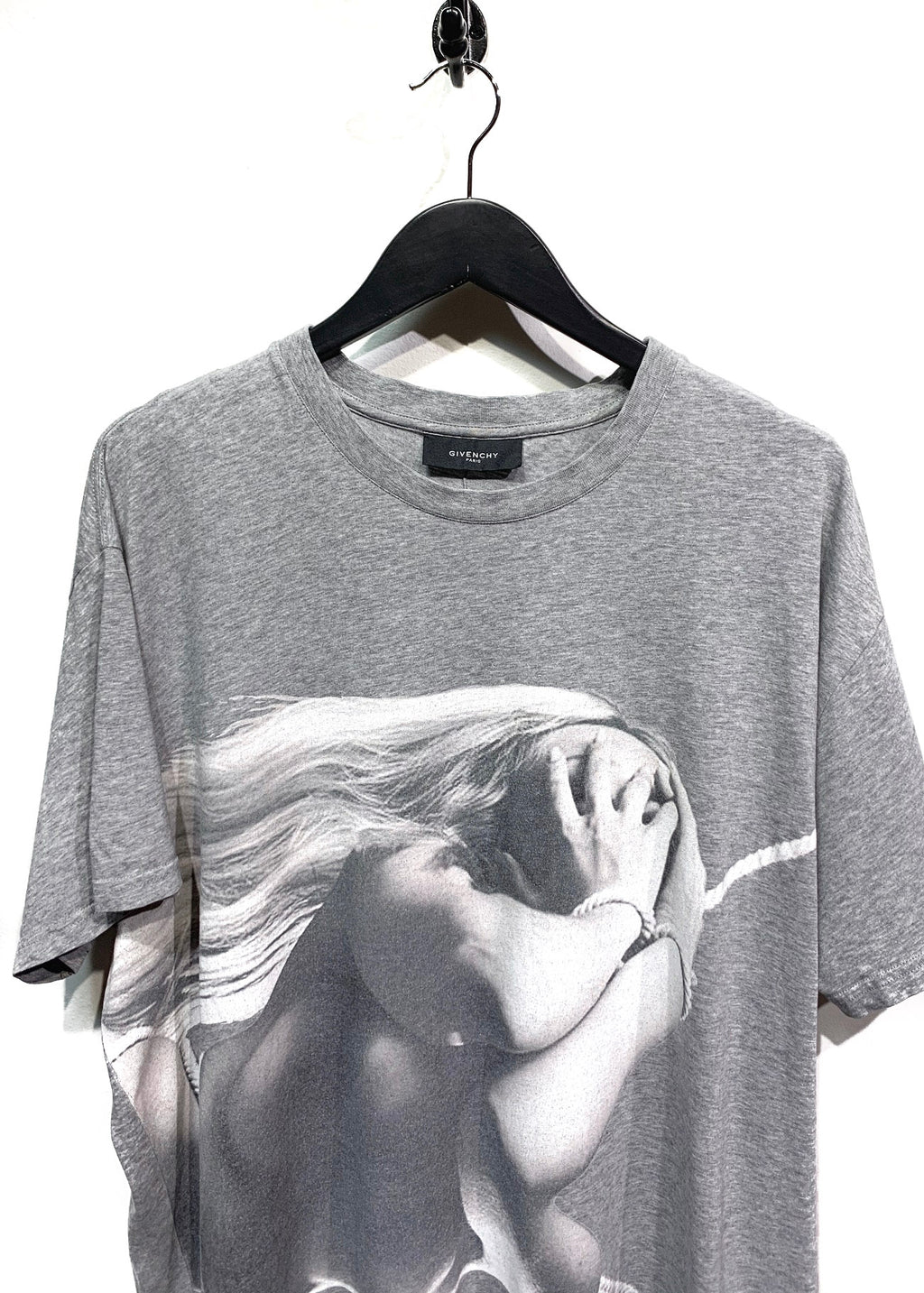 Givenchy FW13 Grey Pin-up Girl Printed T-shirt