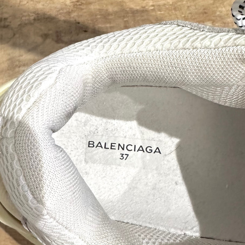 Balenciaga Ivory Triple S 1st EDITION Mesh Sneakers