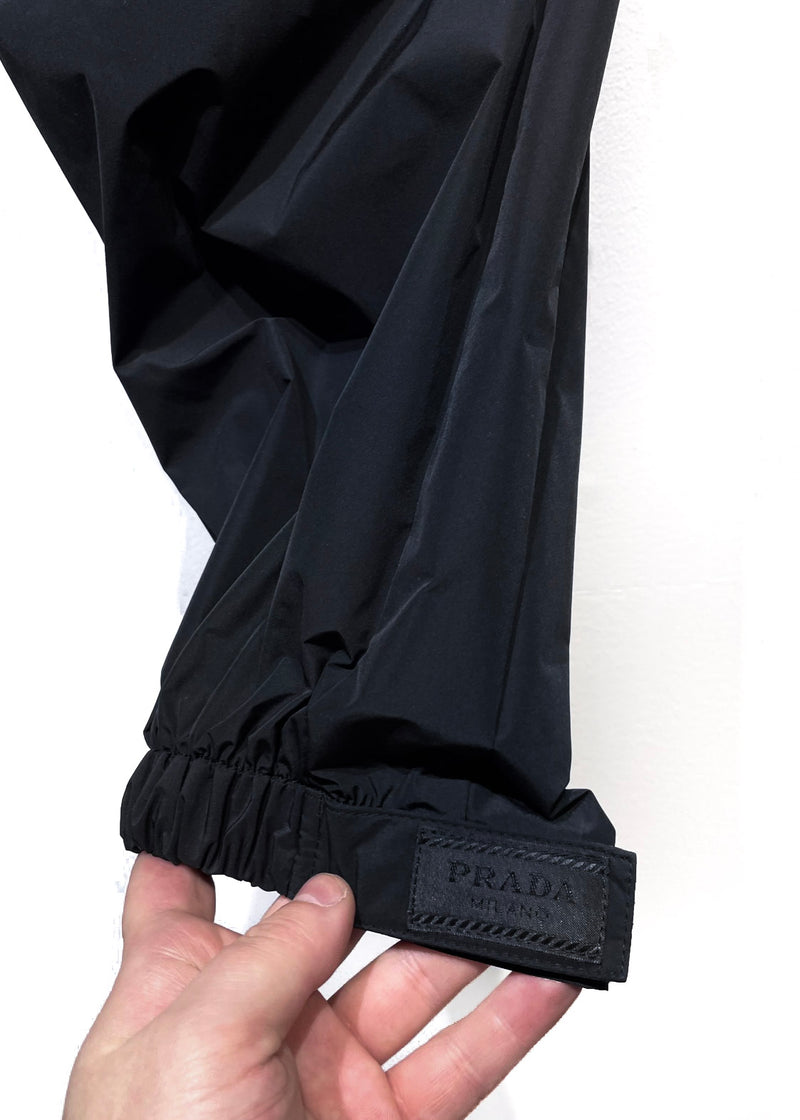 Pantalon de survêtement léger noir Prada