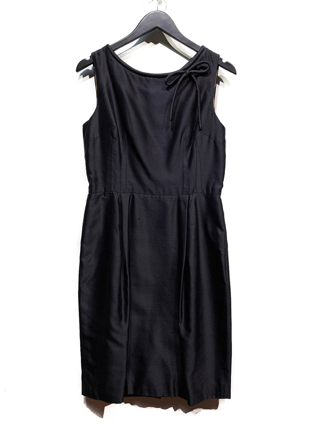 Robe noire Dolce & Gabbana en soie chantoum