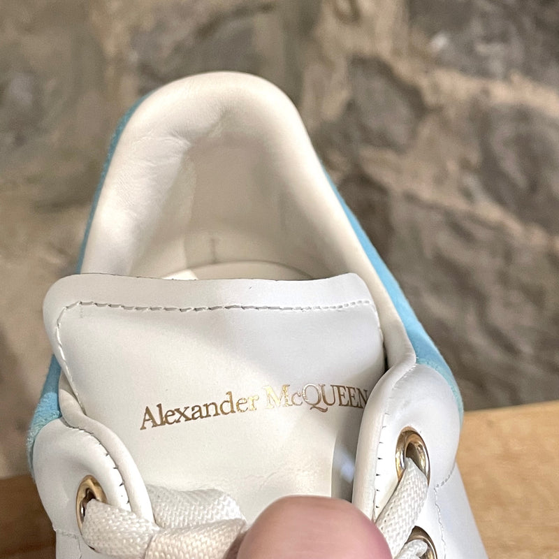 Alexander McQueen Oversized White Leather Sneakers