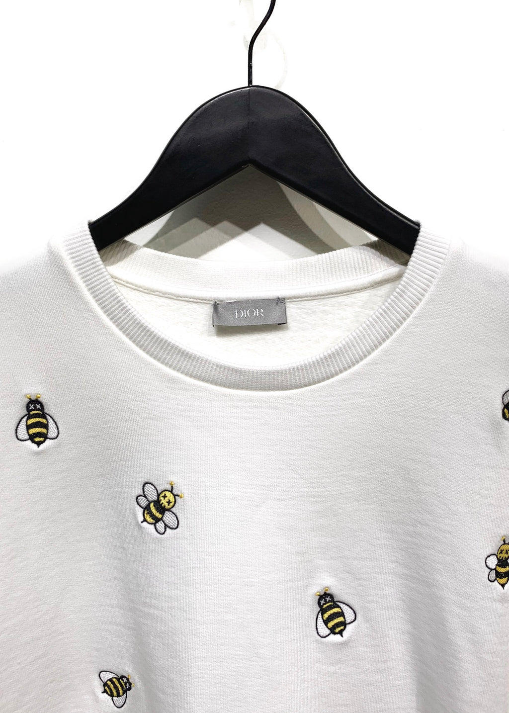 Dior X Kaws Ivory Bee Sweatshirt
