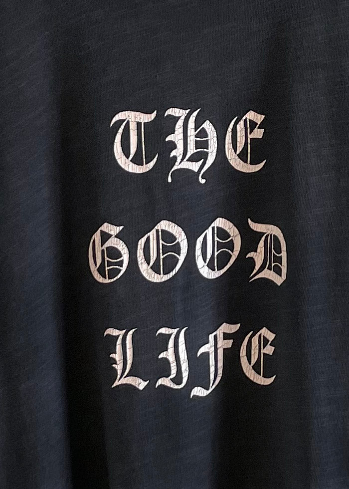 Amiri Charcoal "The Good Life" T-shirt