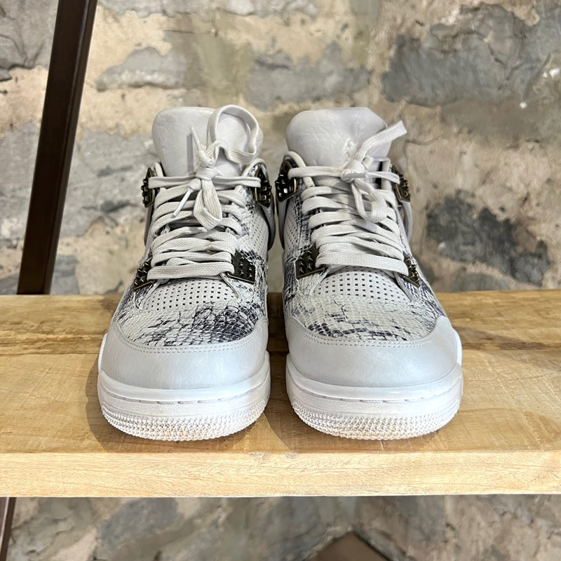 Nike Air Jordan 4 Retro Premium Pinnacle Snakeskin Sneakers