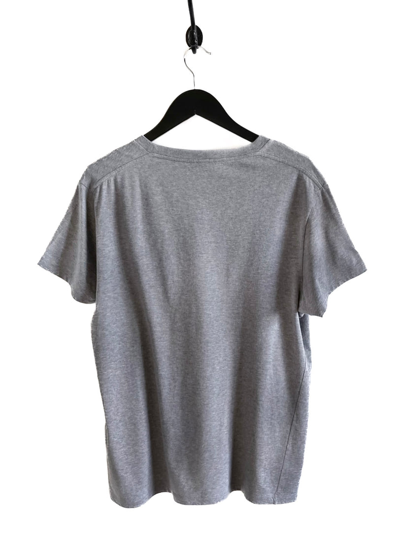 T-shirt imprimé gris Saint Laurent Luster