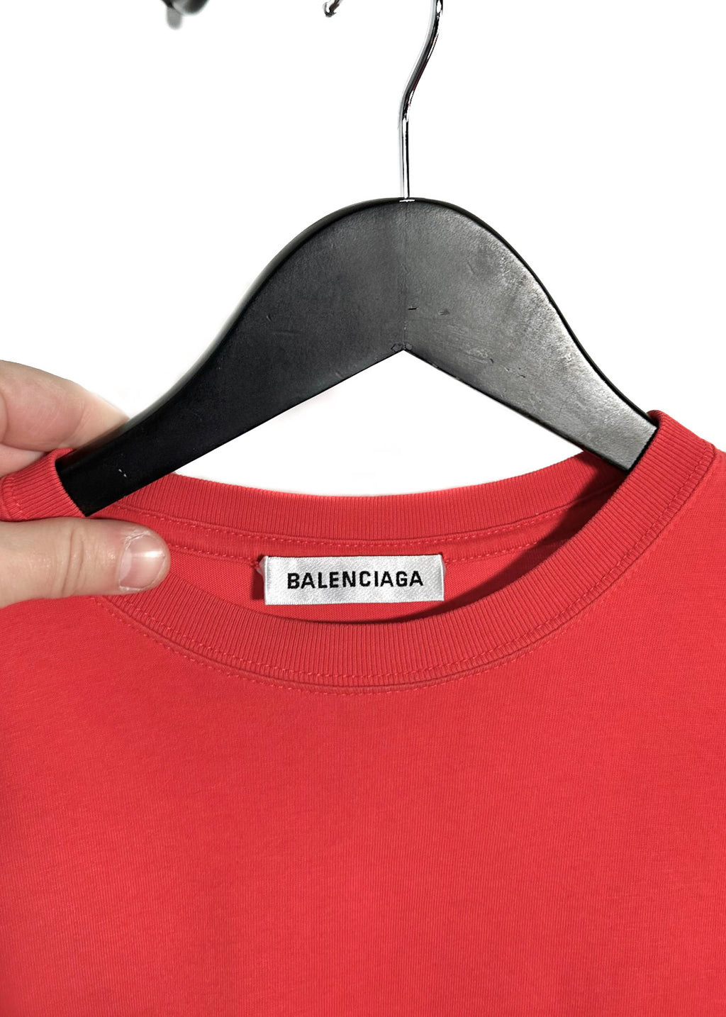 Balenciaga Red Campaign Oversized T-shirt