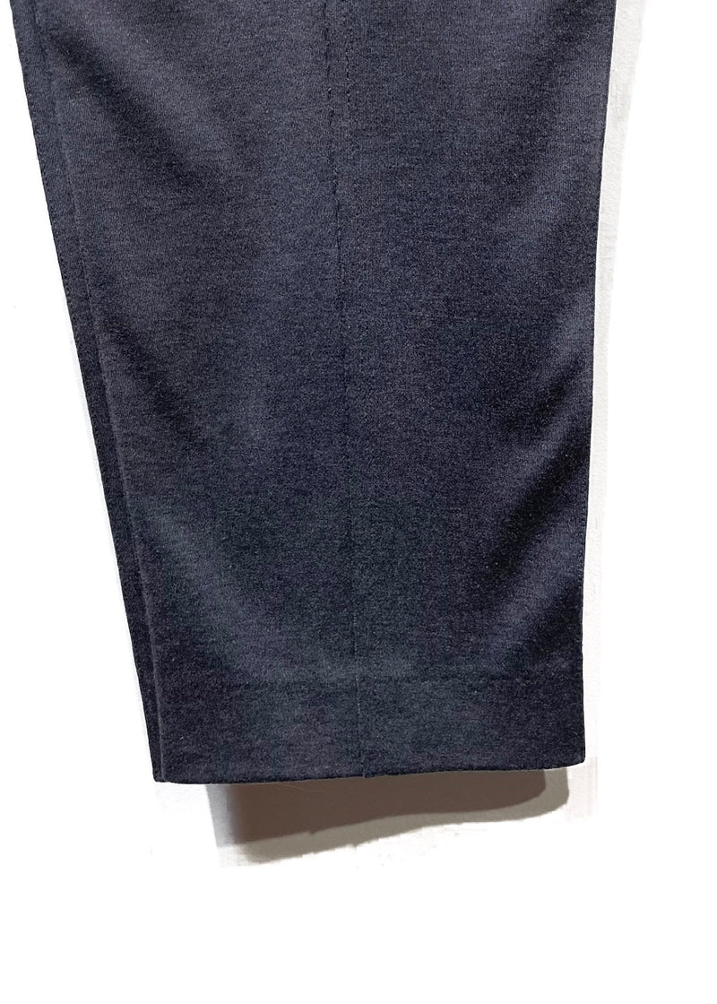 Pantalon de survêtement en jersey de coton anthracite Lanvin